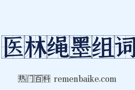 医林绳墨组词是什么意思的图片